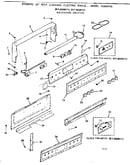 Backguard section