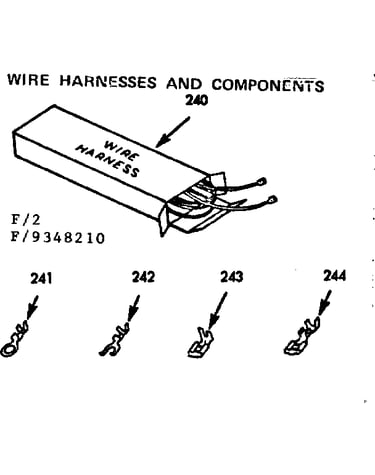 Wire harnesses and components