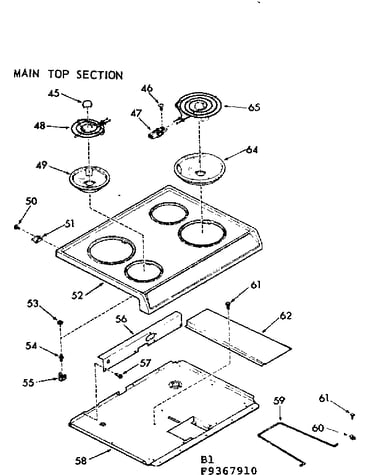 Main top section