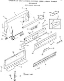 Backguard section