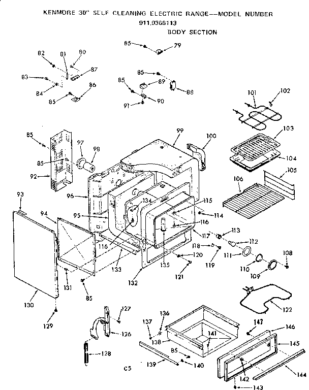 Body section