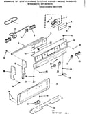Backguard section
