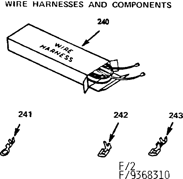 Wire harnesses and components