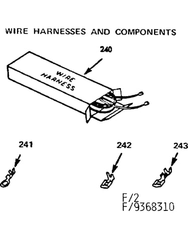 Wire harnesses and components