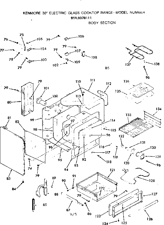 Body section