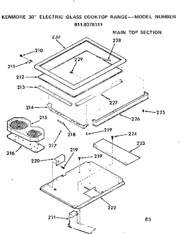 Main top section