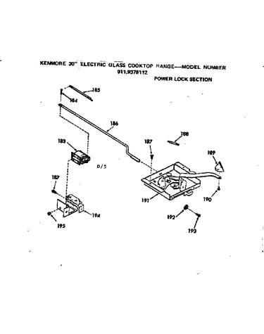 Power lock section