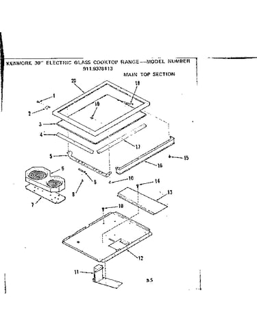 Main top section