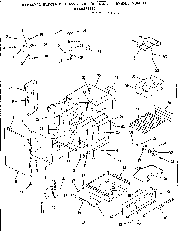 Body section