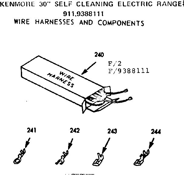 WIRE HARNESSES AND COMPONENTS