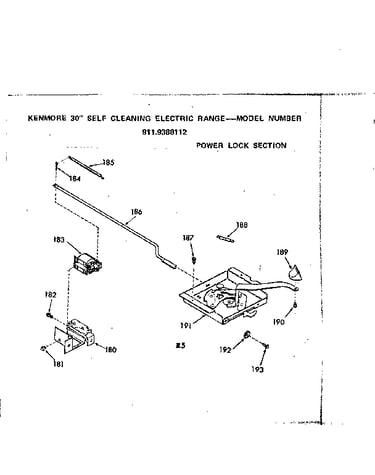 Power lock section