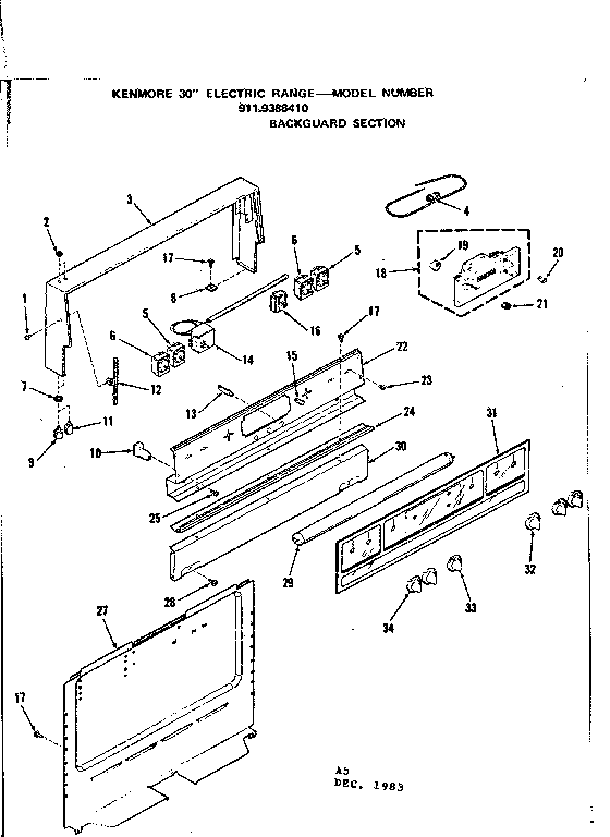 BACKGUARD SECTION