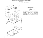 Kenmore 9119388411 main top section diagram