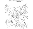 Kenmore 9119388411 body section diagram