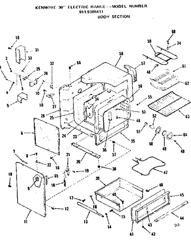 Body section
