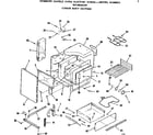 Kenmore 9119858310 lower body section diagram