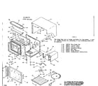 Kenmore 9119967710 oven section diagram