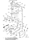 Door catch section