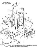 Door catch section