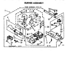 Kenmore 110279119 burner assembly diagram