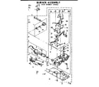 Kenmore 110349621 burner assembly diagram
