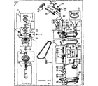 Kenmore 110357116 gearcase/transmission diagram