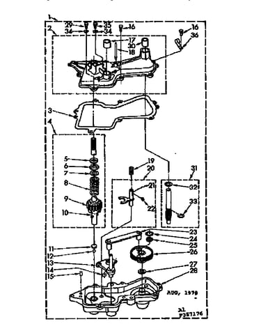 Gearcase/transmission