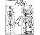 Kenmore 11072774610 gearcase/transmission diagram