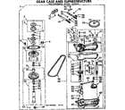 Kenmore 11073965210 gearcase/transmission diagram