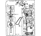 Kenmore 11072784420 gearcase/transmission diagram