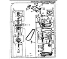Kenmore 110358486 gearcase/transmission diagram