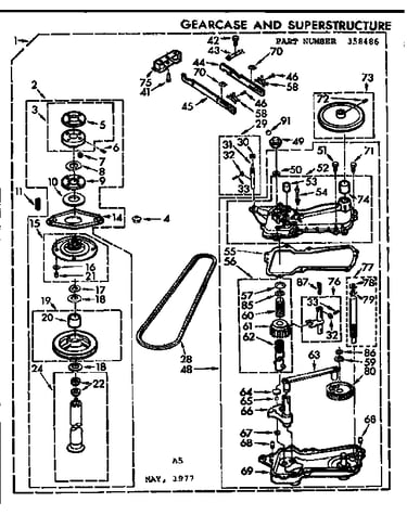 Gearcase/transmission