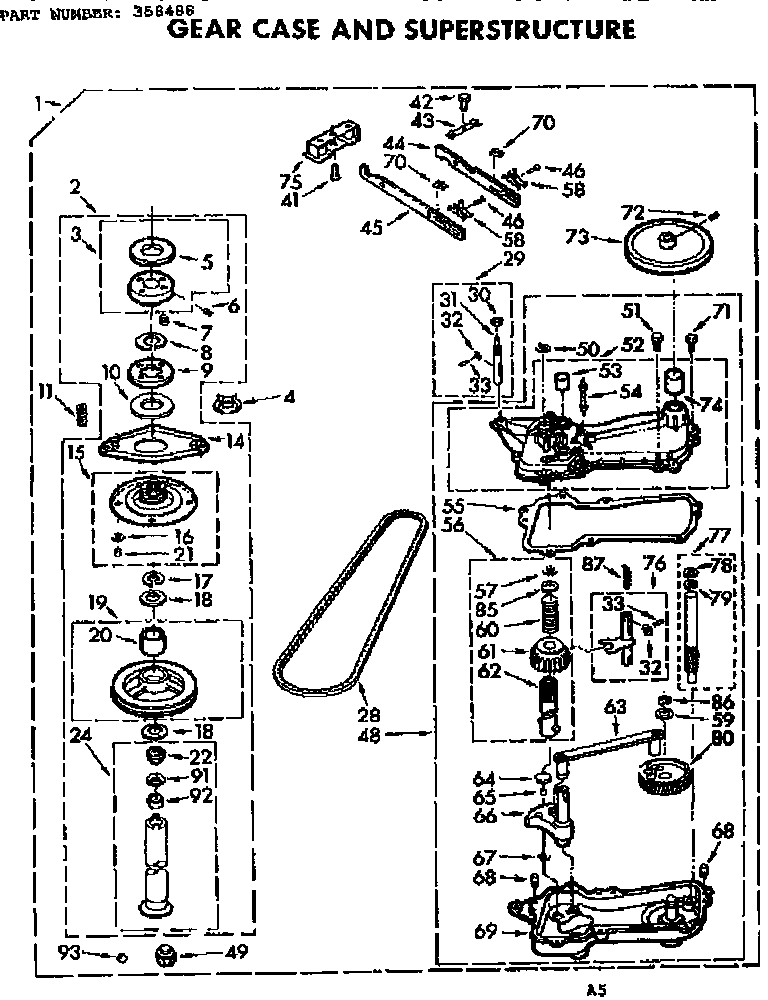 Gearcase/transmission