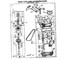 Kenmore 110358507 gearcase/transmission diagram