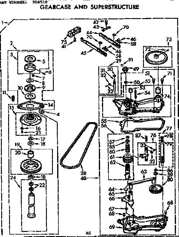 Gearcase/transmission