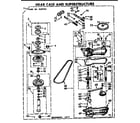 Kenmore 110358794 gearcase/transmission diagram