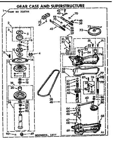 Gearcase/transmission