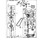 Kenmore 11072785300 gearcase/transmission diagram