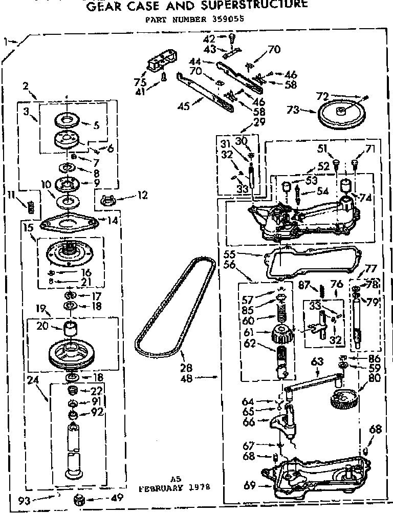 Gearcase/transmission