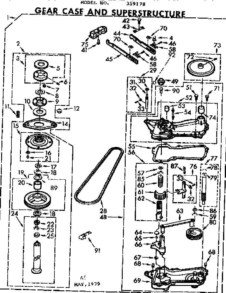 Gearcase/transmission