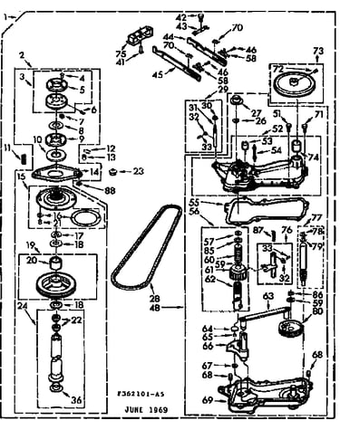 Gearcase/transmission