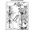 Kenmore 110363076 gearcase/transmission diagram