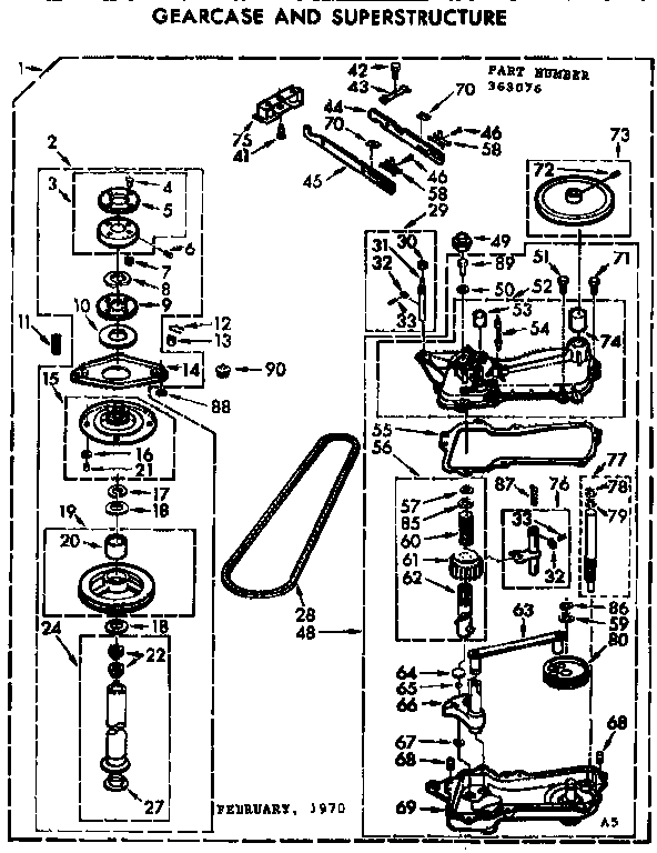 Gearcase/transmission