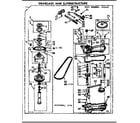 Kenmore 1106914753 gearcase/transmission diagram