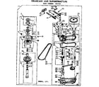 Kenmore 110364760 gearcase/transmission diagram