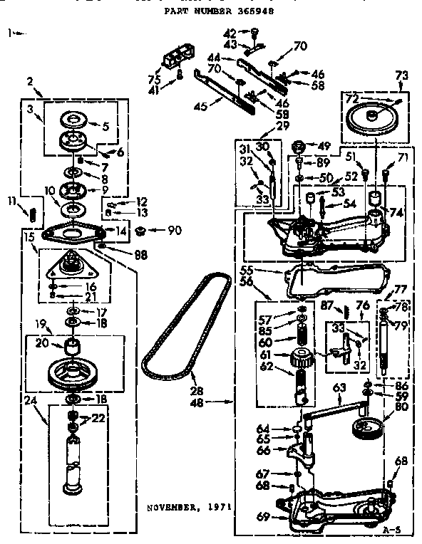 Gearcase/transmission