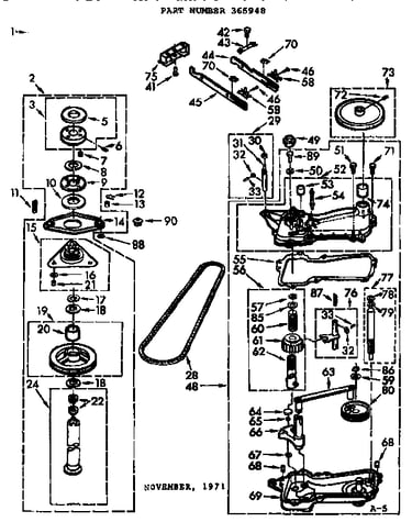 Gearcase/transmission