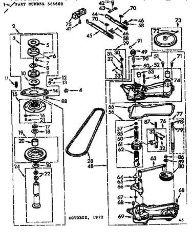 Gearcase/transmission