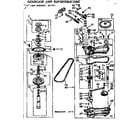 Kenmore 11074490210 gearcase/transmission diagram