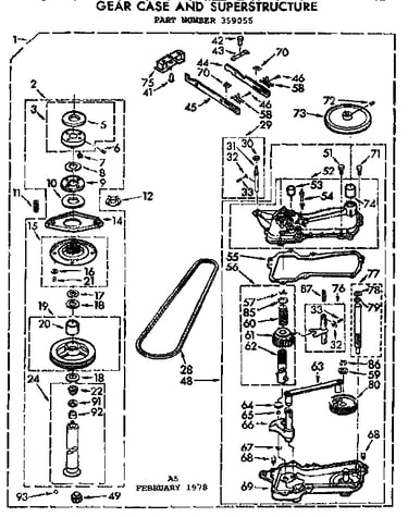 Gearcase/transmission